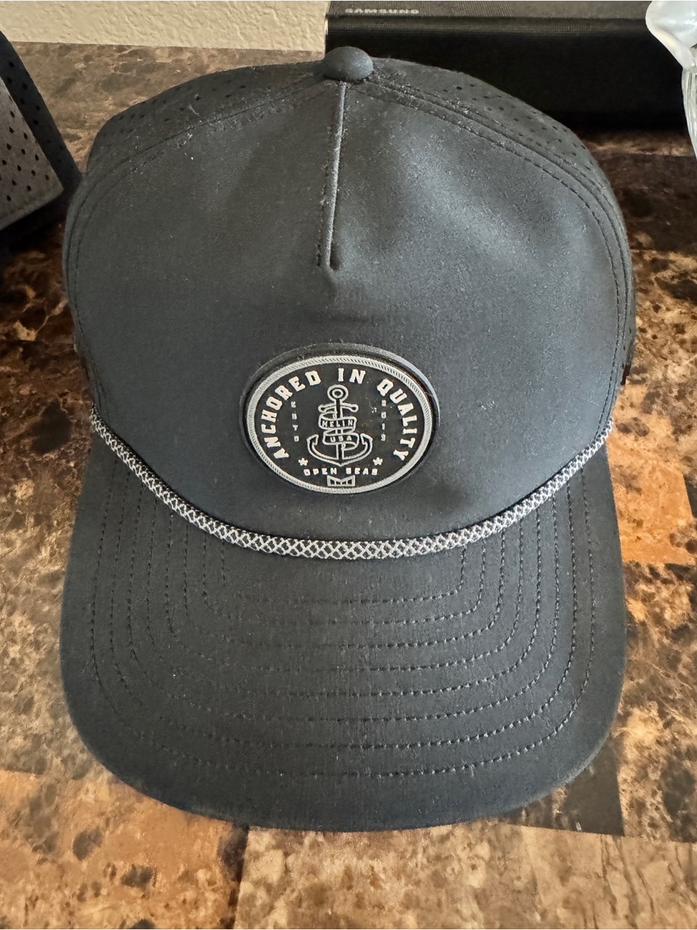 Black Melin Coronado hat 58cm (classic fit) worn less 5x